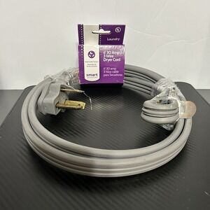 Smart Choice‎ 6' 30-Amp 3-Prong Dryer Cord
